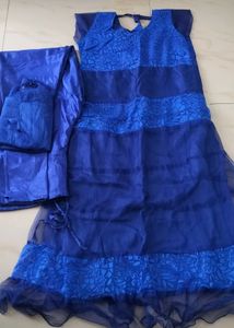 Blue Salwar Kameez Suit