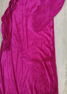 Velvet Nighty Full Sleeves