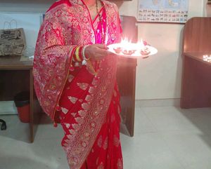 Full Handwork heavy pure banarasi saree