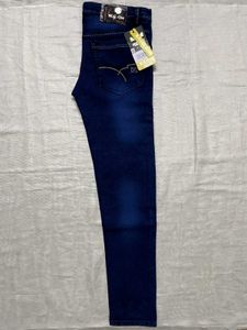Blue Jeans Slim Fit Denim Pants