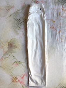 White Straight Leg Pants