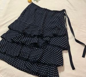 Polka Dot Ruffle Skirt