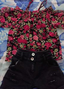 Girls Top And Short