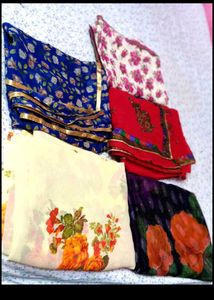 Elegant Floral Sarees