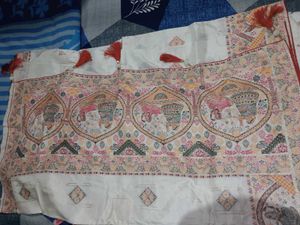 Pure Pashmina Silk Saree