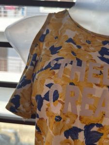 Floral Top with Text