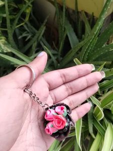 Floral Keychain