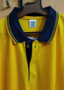 New Polo T-shirt - Vibrant Yellow colour