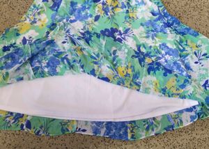 Cute Korean Floral Skirt💚💙