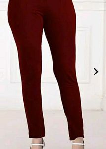 LYCRA Women's Maroon Jegging