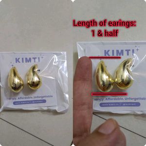 KIMTI Gold Drop Earrings