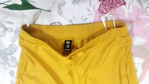 SHEIN Mustard Cord Set