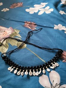 Navratri jewellery beads and kodi Choker
