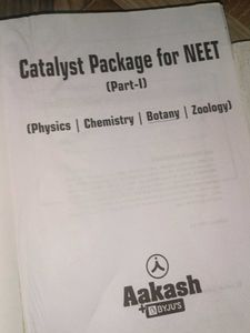 Aakash NEET Catalyst Package (Parts 1 &amp; 2)