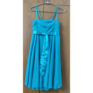 Beautiful Sky Blue Colour Dress