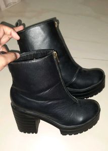 Chunky Platform Ankle Boots