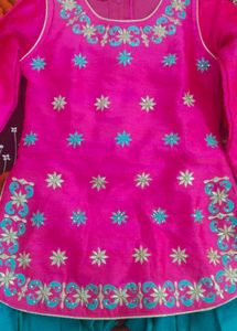 Traditional Punjabi Suit for Baby Girl | Age 2-3