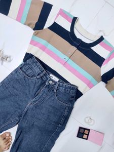 🌈Multicolor Tunic TOP