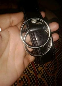 Stylish Women Black Leathere Belt
