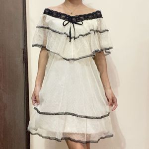 Off-Shoulder Lace Top