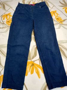 Blue Jeans And Lavender Top