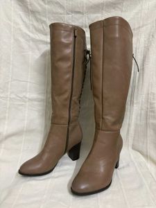 Tan Knee-High Boots