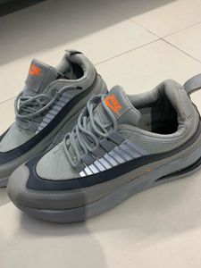 Nike Grey &amp; Orange Sneakers