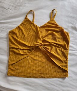 Mustard Yellow Top