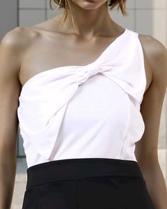 one shoulder jumpsuit spandex