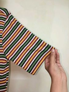 Striped Midi Dress || Price Drop