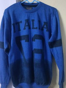 Blue Sweater Look T Shirt.