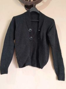 Elegant Black Cardigan