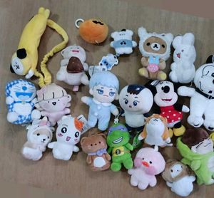 Assorted Plushie Keychain Bundle