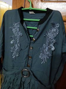 Elegant Embroidered Dress