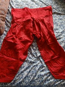 Purple Suit And Red Salwar