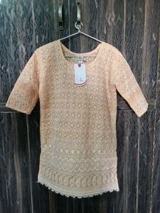 New Chikankari Kurti