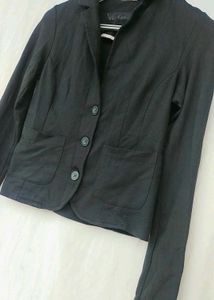 Princess Cut Black Blazer