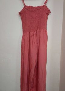 CORAL JUMPSUIT