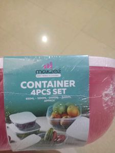 4pcs Set Container.