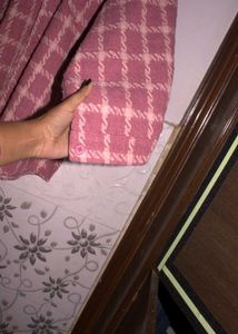 Pink Plaid Flannel Shirt Woollen