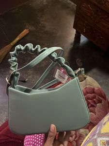 Stylish Blue Shoulder Bag