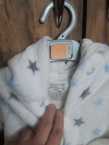 White Furr Shrug For Baby Girl