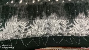 A Black &amp; White Combination Kurta