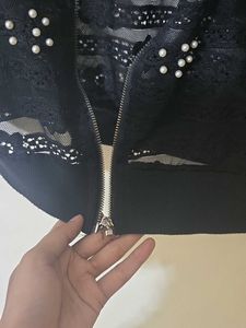 Black Jacket Open Style