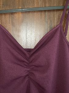 Violet Wine Dress