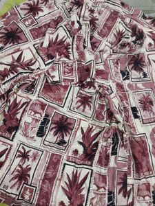Vintage Stamp Print Shirt