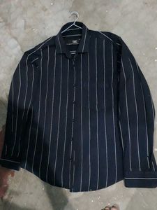 Striped Button-Down Shirt