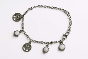 Clear Quartz Bead Bracelet And Anklet