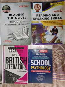 IGNOU Graduation Books Of Arts Last Yr All Subs