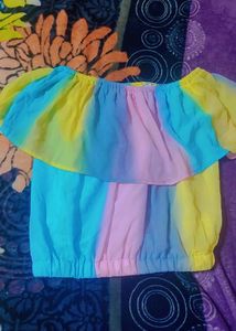 Women Top Off Shoulder